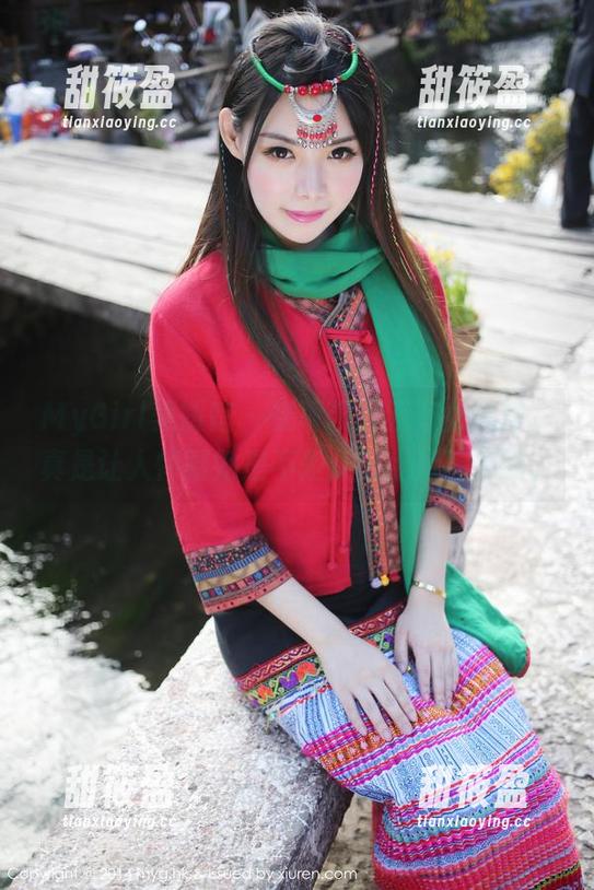 MyGirl美媛馆-崔乖艺 MyGirl美媛馆 - 崔乖艺最新修女风格,真是让人怀疑她是不是从天上掉下来的。