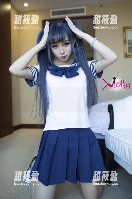 UGirls尤果网-佟蔓 UGirls尤果网 - 佟蔓JK合集:简直让人不想换壁纸,真的太好看了!