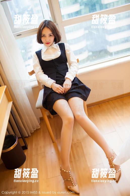 爱蜜社 - 杨紫嫣Cynthia的“居家”写真：在家也能是星光熠熠，套图中的她就像我心里那个女孩！